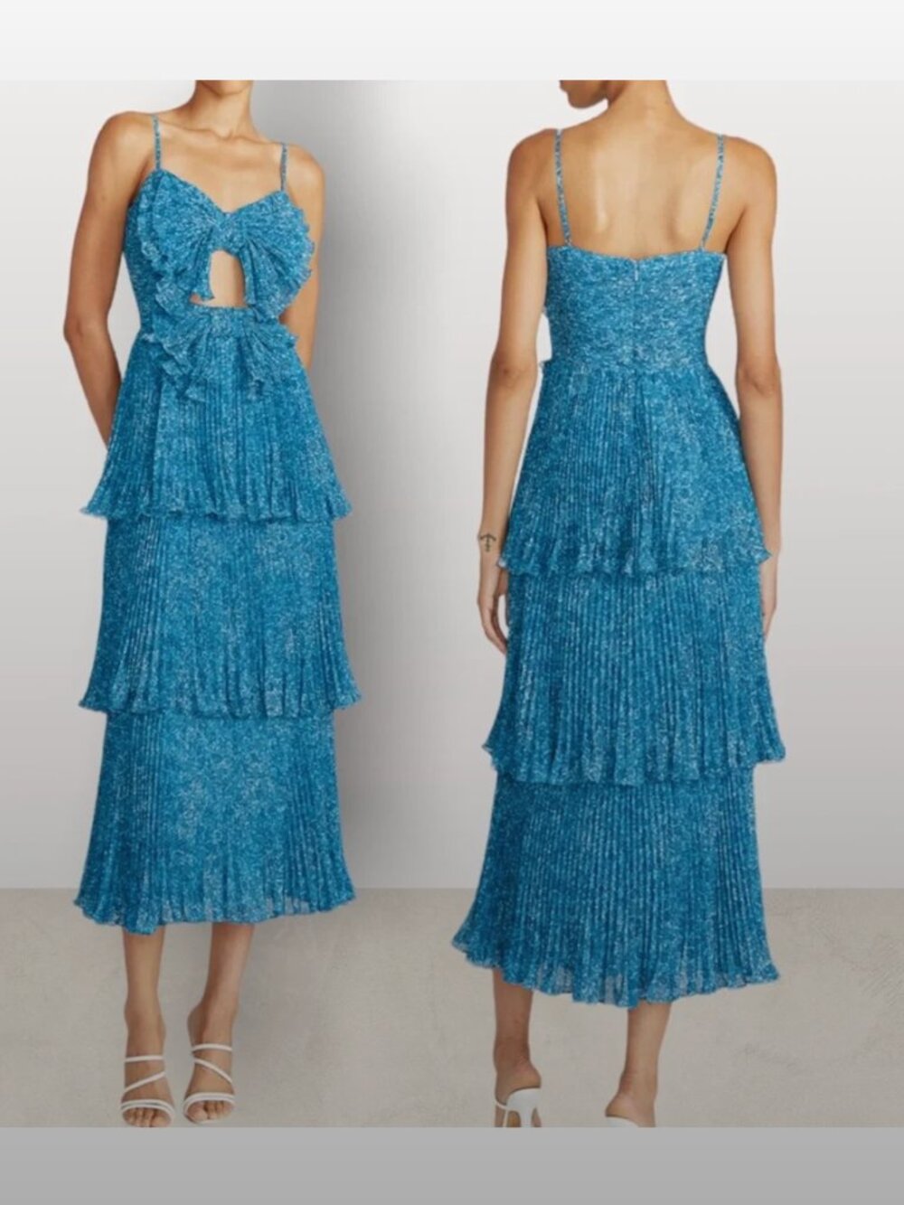 Amur Belinda Bow Maxi Dress
